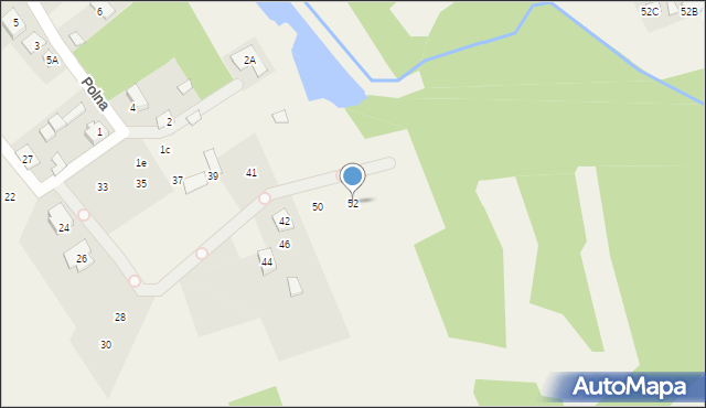 Klepacze, Myśliwska, 52, mapa Klepacze
