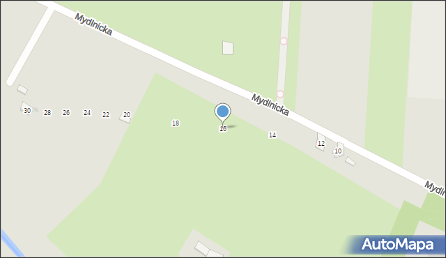 Kraków, Mydlnicka, 16, mapa Krakowa