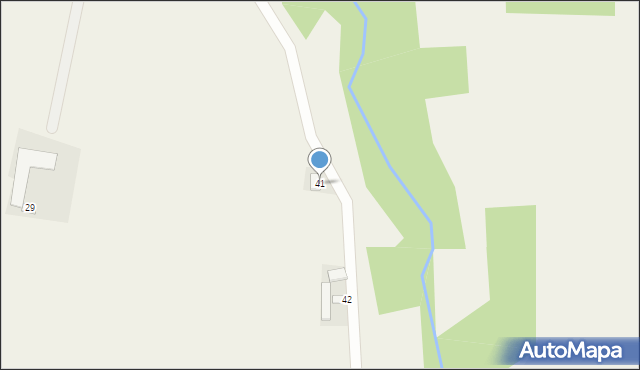 Mychów-Kolonia, Mychów-Kolonia, 41, mapa Mychów-Kolonia