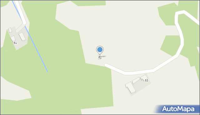 Mychów-Kolonia, Mychów-Kolonia, 62, mapa Mychów-Kolonia