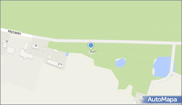 Mycielin, Mycielin, 37b, mapa Mycielin