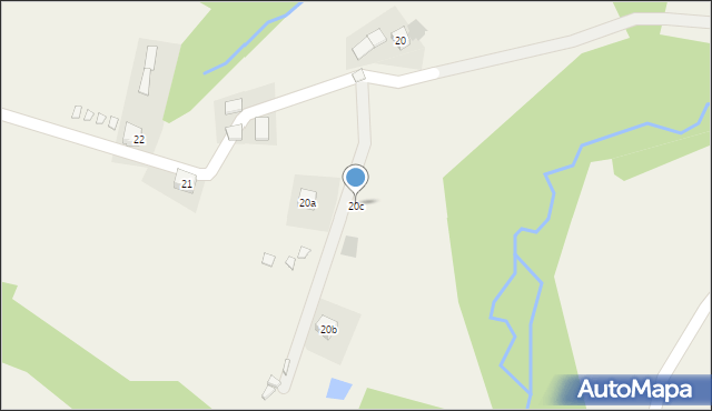 Myczków, Myczków, 20c, mapa Myczków