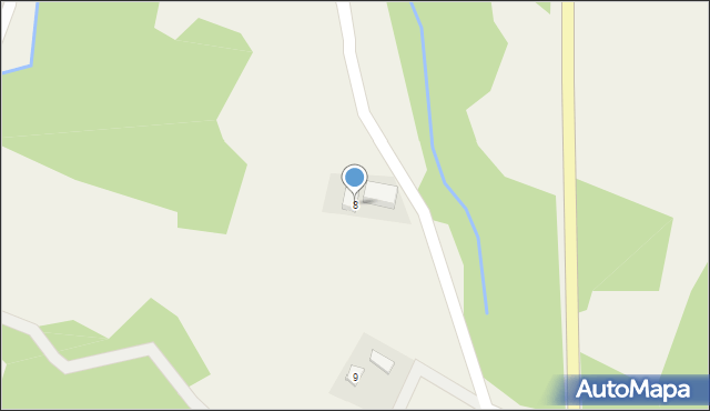 Myczków, Myczków, 8, mapa Myczków