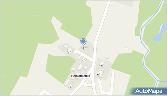 Myczkowce, Myczkowce, 1, mapa Myczkowce