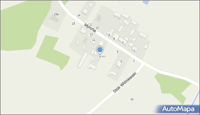 Myrcha, Myrcha, 7, mapa Myrcha