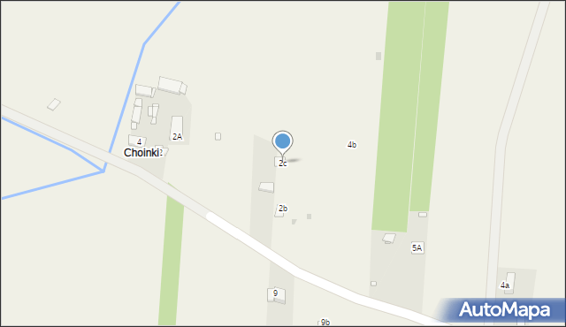 Myślakowice-Kolonia, Myślakowice-Kolonia, 2c, mapa Myślakowice-Kolonia