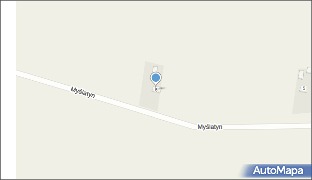 Myślatyn, Myślatyn, 6, mapa Myślatyn