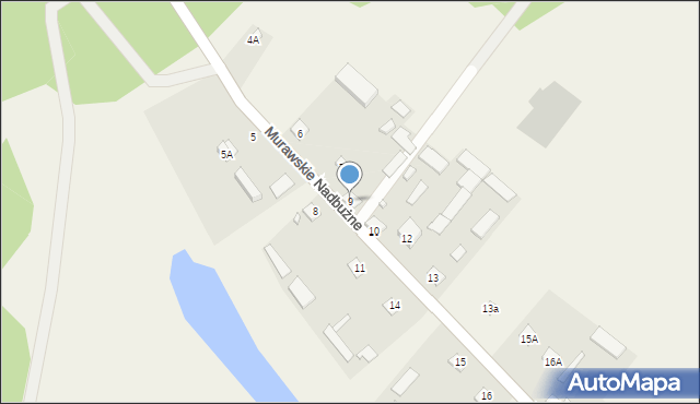 Myślibory, Myślibory, 9, mapa Myślibory