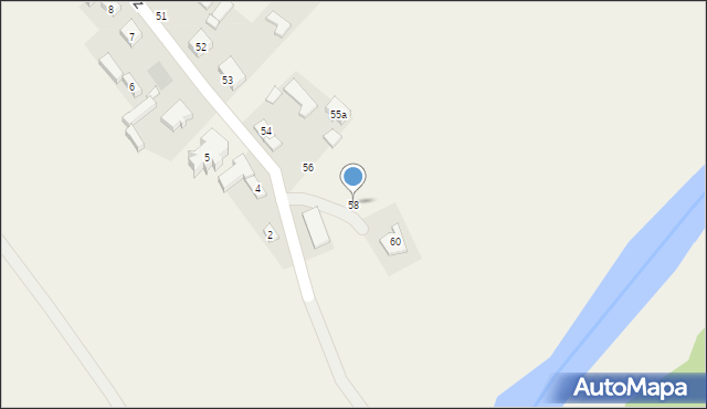 Myślibórz, Myślibórz, 58, mapa Myślibórz