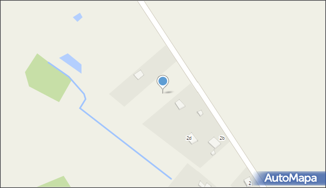 Myśliborzyce, Myśliborzyce, 2g, mapa Myśliborzyce