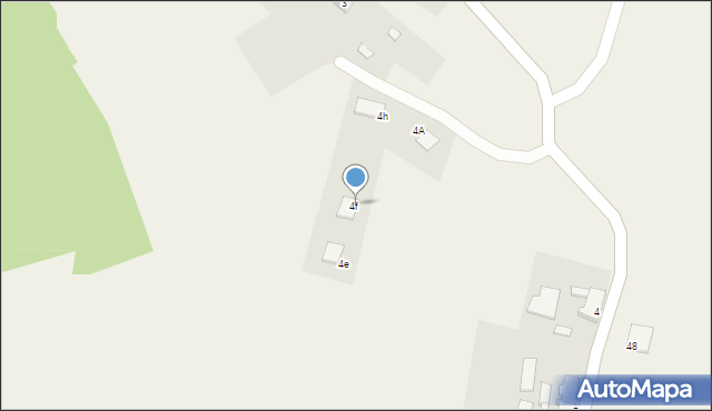 Myśliborzyce, Myśliborzyce, 4f, mapa Myśliborzyce
