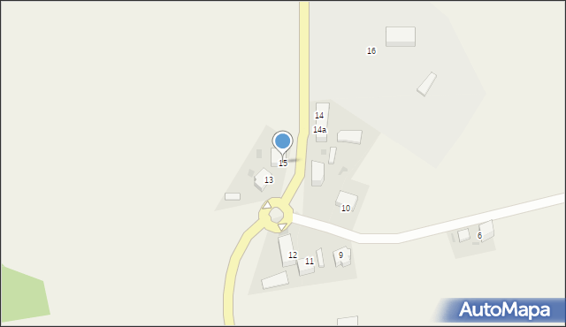 Myślice, Myślice, 15, mapa Myślice