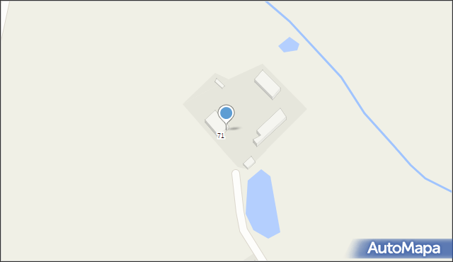 Myślice, Myślice, 72, mapa Myślice