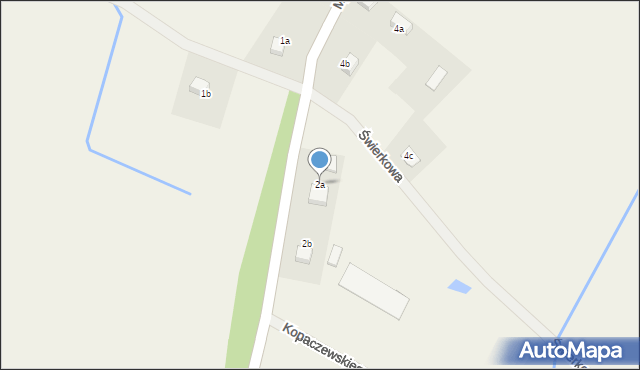 Myśliszów, Myśliszów, 2a, mapa Myśliszów