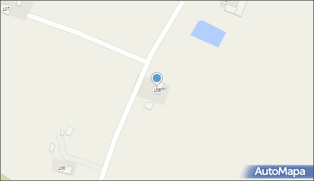 Myśliwiec, Myśliwiec, 108, mapa Myśliwiec