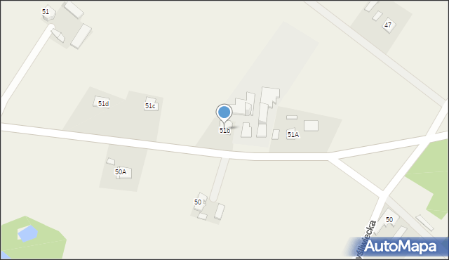 Myśliwiec, Myśliwiec, 51b, mapa Myśliwiec