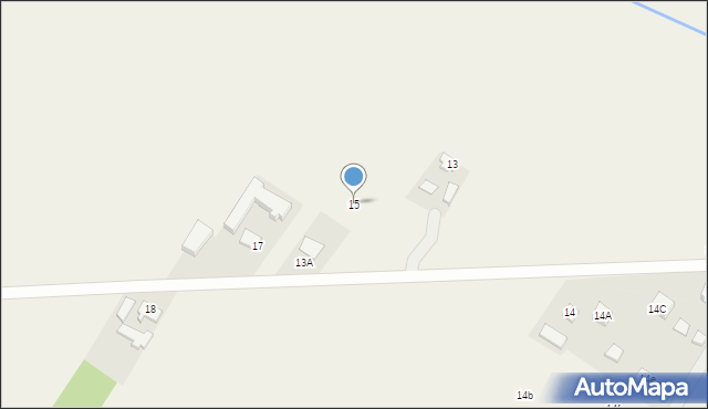 Myślniew, Myślniew, 15, mapa Myślniew