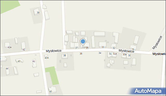 Mysłowice, Mysłowice, 35a, mapa Mysłowice