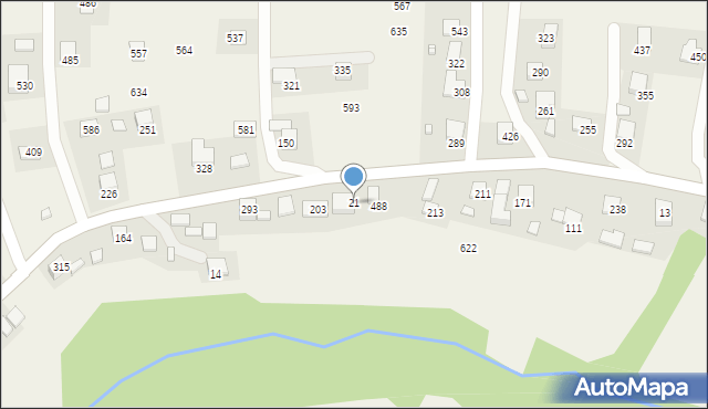 Mystków, Mystków, 21, mapa Mystków