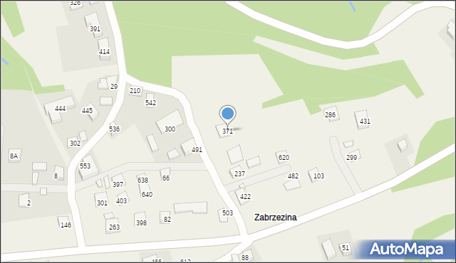 Mystków, Mystków, 371, mapa Mystków