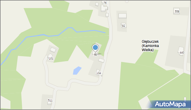 Mystków, Mystków, 50, mapa Mystków