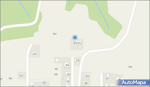 Mystków, Mystków, 573, mapa Mystków