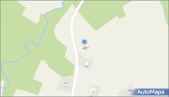 Mystków, Mystków, 600, mapa Mystków