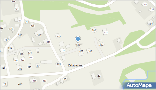 Mystków, Mystków, 620, mapa Mystków