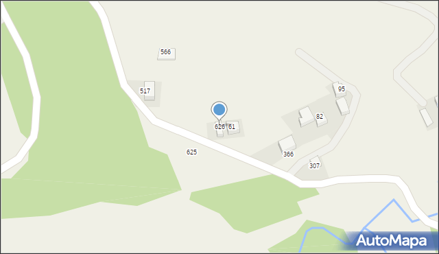 Mystków, Mystków, 626, mapa Mystków