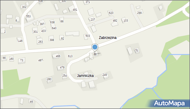 Mystków, Mystków, 88, mapa Mystków