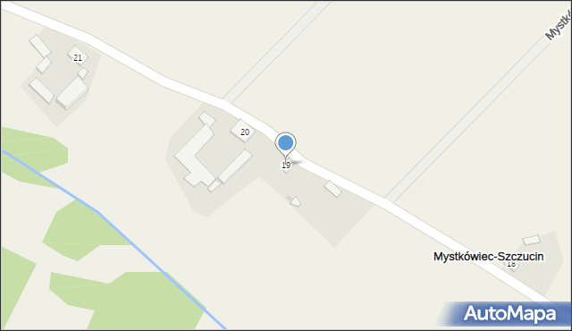 Mystkówiec-Szczucin, Mystkówiec-Szczucin, 19, mapa Mystkówiec-Szczucin