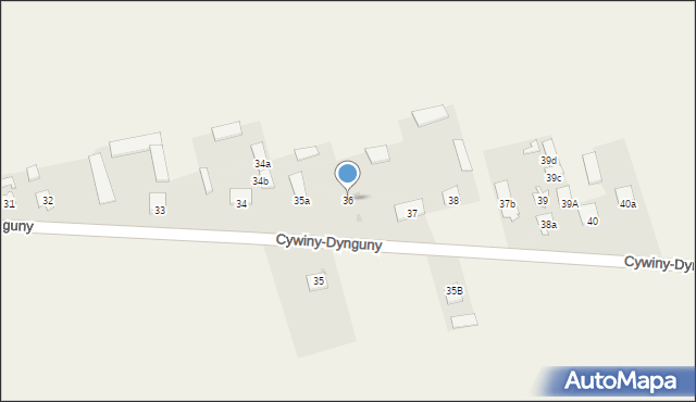 Mystkowo, Mystkowo, 36, mapa Mystkowo