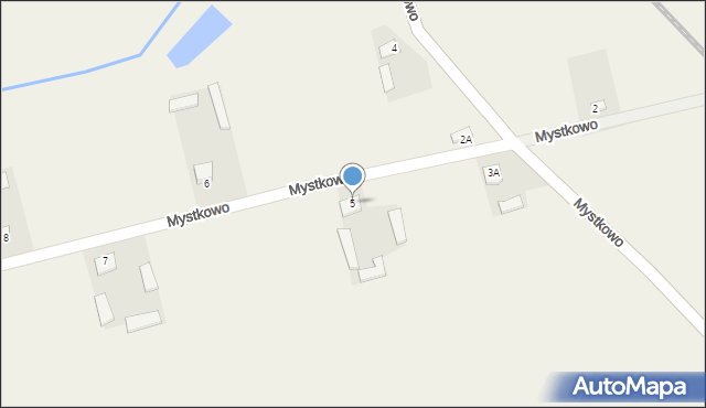 Mystkowo, Mystkowo, 5, mapa Mystkowo