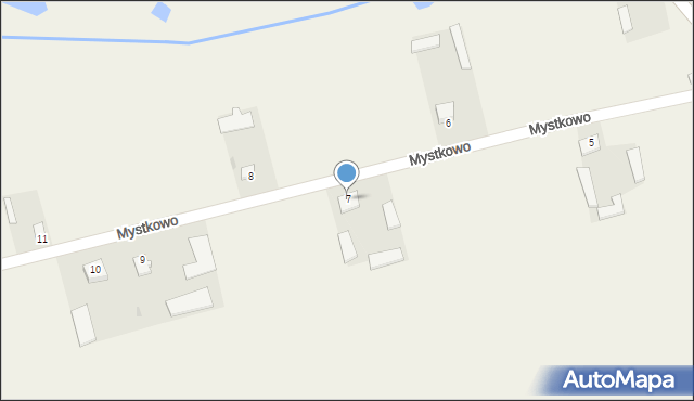 Mystkowo, Mystkowo, 7, mapa Mystkowo
