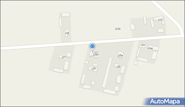 Myszadła, Myszadła, 106B, mapa Myszadła