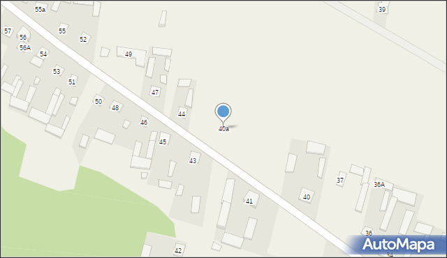 Myszadła, Myszadła, 40a, mapa Myszadła