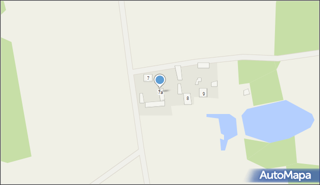 Myszadła, Myszadła, 7a, mapa Myszadła