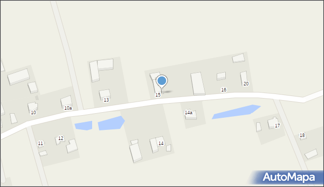 Myszewko, Myszewko, 15a, mapa Myszewko