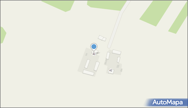 Myszyniec-Koryta, Myszyniec-Koryta, 41, mapa Myszyniec-Koryta