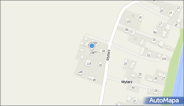 Mytarz, Mytarz, 138, mapa Mytarz