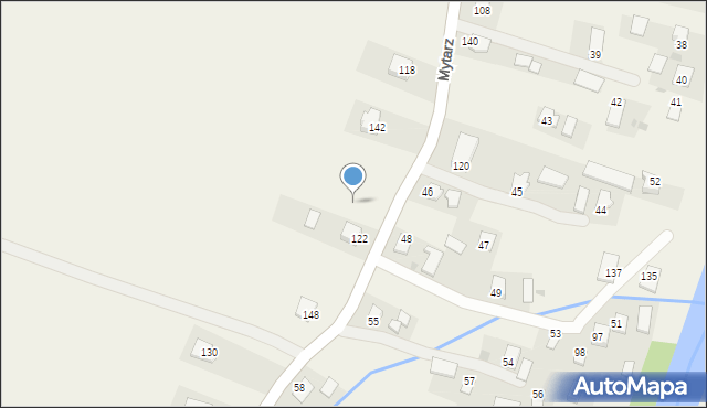 Mytarz, Mytarz, 152, mapa Mytarz
