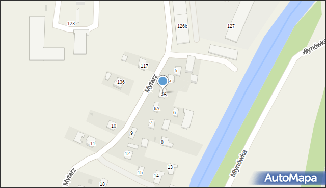 Mytarz, Mytarz, 3A, mapa Mytarz