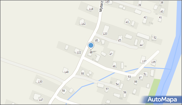 Mytarz, Mytarz, 48, mapa Mytarz