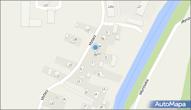 Mytarz, Mytarz, 6A, mapa Mytarz