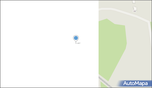 Pszczyna, Myśliwska, 13, mapa Pszczyny