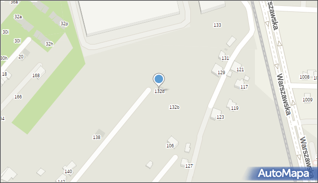 Rzeszów, Myśliwska, 132d, mapa Rzeszów