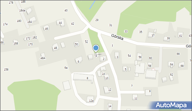 Siepraw, Myśliwska, 4, mapa Siepraw