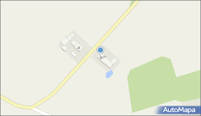 Mzdowo, Mzdowo, 29, mapa Mzdowo