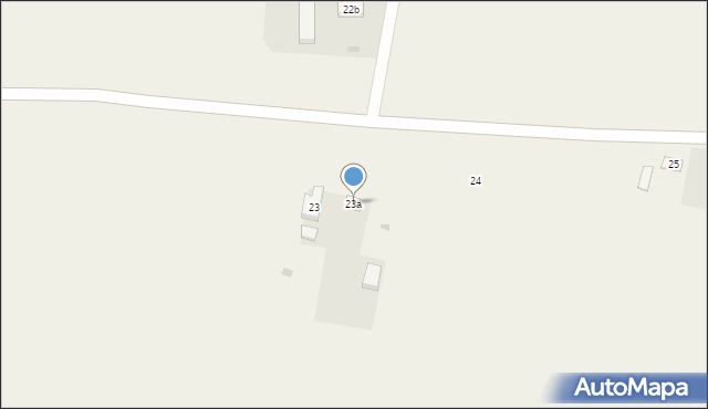 Mzurki, Mzurki, 23a, mapa Mzurki