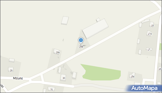 Mzurki, Mzurki, 29a, mapa Mzurki